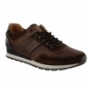 Australian Footwear Navarone Leather Dark Tan/Black