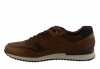 Australian Footwear Filmon Leather Trainers Cognac-Blue