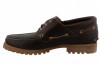 TIMBERLAND AUTHENTIC HANDSEWN 3-EYE BOAT SHOE FOR MEN IN BROWN 030003