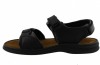 Josef Seibel Rafe Sandal Black and Brown