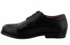 Scimitar Plain Gibson Leather Lace-up Shoe Black