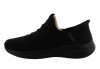 MEN'S Skechers Slip-ins: Ultra Flex 3.0 - Right Away Trainers Black 232452 W/BBK Wide Fit Vegan Slip On