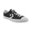 CONVERSE STAR PLAYER - OX - LEATHER BLACK/WHITE/WHITE 159780C