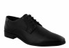 POD Denver Black Leather Shoes