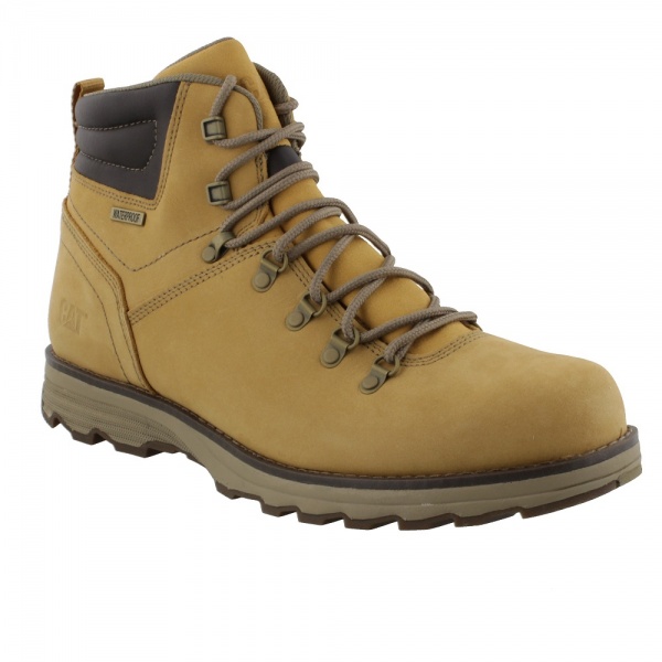 Bottes CAT Sire WP - Nubuck Imperméable - Style Iconique - Mixte