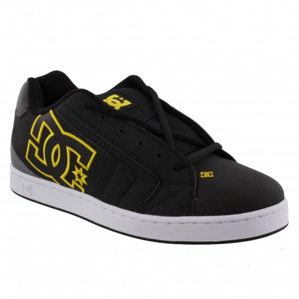 black and gold dc shoes