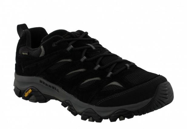 MERRELL Men's Moab GORE-TEX® J036253 Black/Grey Bigfootshoes