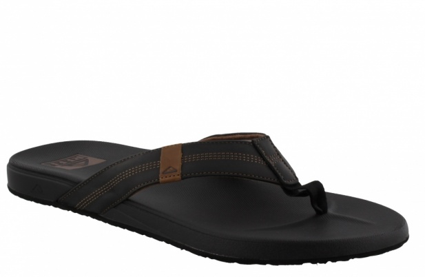 Reef Cushion Phantom - Black Thong Sandals - Bigfootshoes