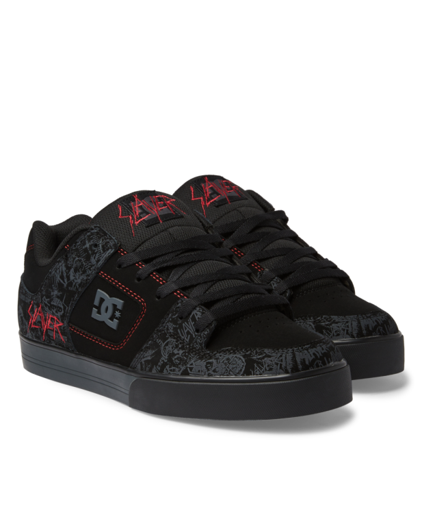 DC SHOES X SLAYER PURE - LEATHER SHOES FOR MEN