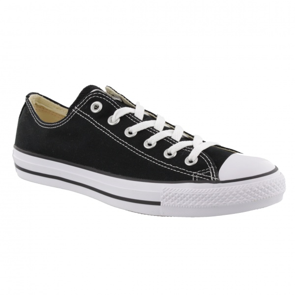 converse all star ox leather black