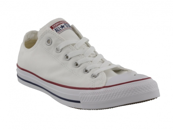 converse ox white