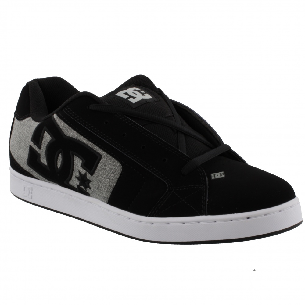 DC Shoes Net XKSS BLACK GREY GREY - Bigfootshoes