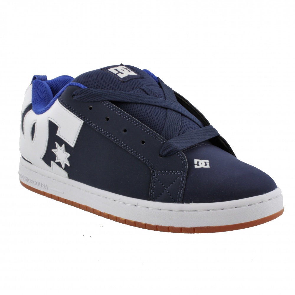 blue dc shoes