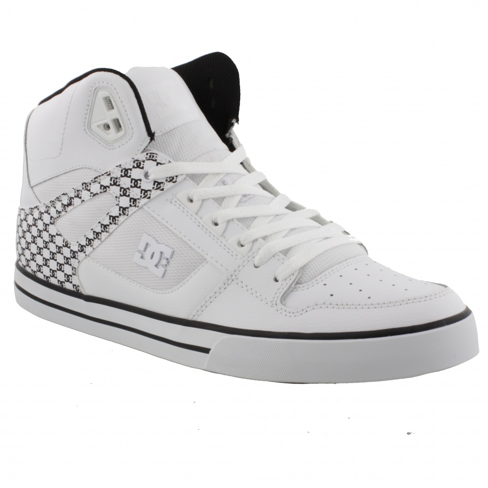 dc high tops white