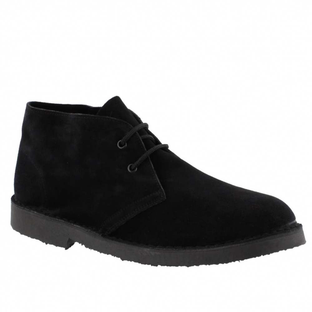 Roamers DESERT Boot Black M467AS - Bigfootshoes