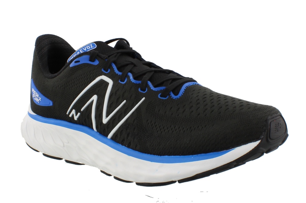New Balance Fresh Foam X EVOZ v3 Black/Blue oasis Bigfootshoes