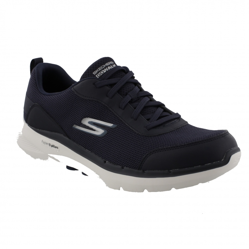 Skechers GoWalk 6 Bold Knight 216204/NVBL Navy Blue - Bigfootshoes