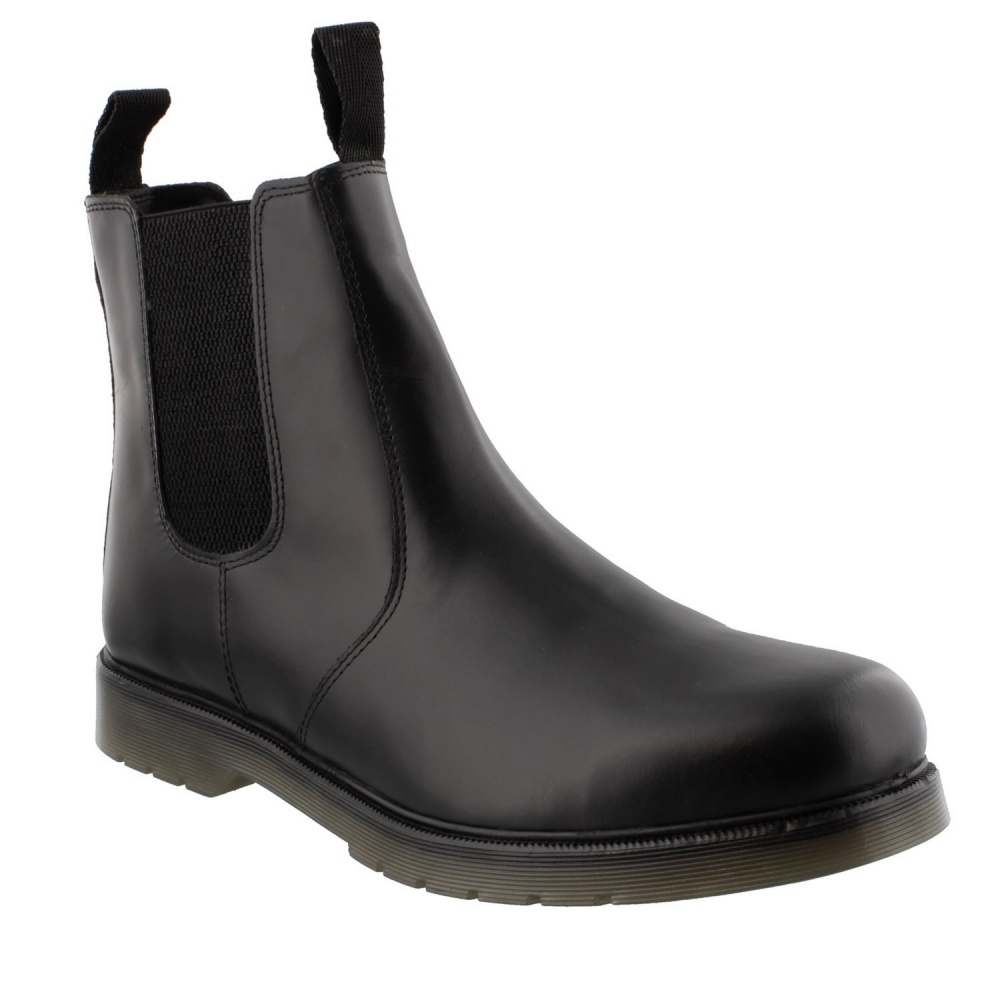 Amblers Colchester Dealer Boot black Leather at Bigfootshoes - Bigfootshoes