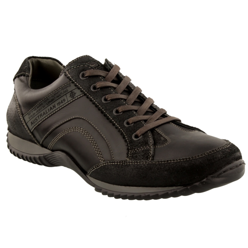Australian Footwear Davenport Black Size 11 - Bigfootshoes